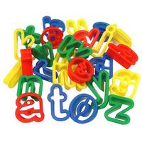 Major Brushes Plastic Dough Cutters Lower Case Alphabet Pack of 26