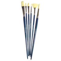 major brushes artists choice superior oil painting brush set of 6