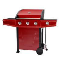 Master Cook Red Classic 300 Trolley 3 Burner