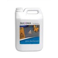 Maxima Pine Disinfectant for Floors Wall Bins and Drains 5 Litres [Pack of 2]