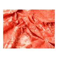 Marble Texture Print Cotton Poplin Dress Fabric Red