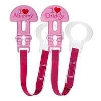 Mam Clip Double Pack - Girl