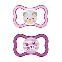 MAM Air 6+M Soother - Pink
