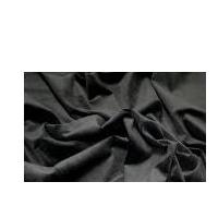 Madison 21 Cord Fine Stretch Needlecord Dress Fabric Black