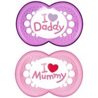 Mam Girls Soother 6 Months +