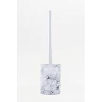 Marble Toilet Brush, BLACK & WHITE