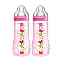 Mam Baby Bottle 2 Pack Pink