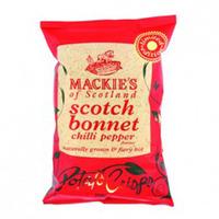 mackies scotch bonnet pepper crisps 12 x 150g