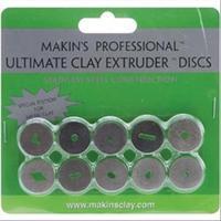 Makin\'s Professional Ultimate Clay Extruder Discs - Stainless Steel 252579