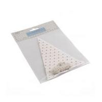Make Your Own Bunting Sewing Kit White & Pink Spot