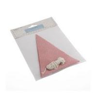 Make Your Own Bunting Sewing Kit Pink & White Spot
