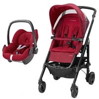 maxi cosi loola 3 2in1 pebble travel system robin red new