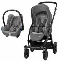 Maxi Cosi Stella 2in1 Cabriofix Travel System With Matching Carseat-Concrete Grey (NEW)