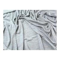 Marl Effect Stretch Jersey Dress Fabric Blue & Grey