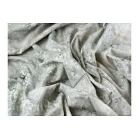 marble texture print cotton poplin dress fabric light grey