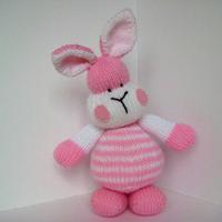 Marshmallow Bunny in DK by Amanda Berry - Digital Version