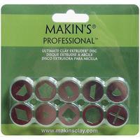 Makin\'s Professional Ultimate Clay Extruder Discs - Set A 245887