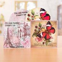 Magik Graphics - Butterfly Beauty and Collage Fusion Stamp It Up CD ROMs 397818