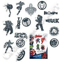 marvel avengers hulk thor iron man and captain america ranges with col ...
