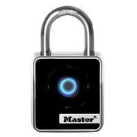 Master Lock 4400D 51mm Wide Bluetooth Smart Padlock SilverBlack 4400D