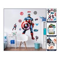 Marvel Captain America Large Character Room Sticker
