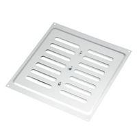 Manrose Silver Adjustable Vent (H)229mm (W)229mm