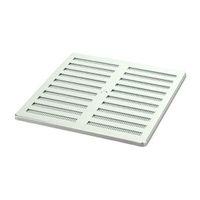 Manrose Silver Adjustable Vent (H)229mm (W)229mm