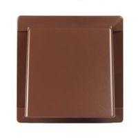 Manrose Brown External Hooded Wall Vent (W)110mm