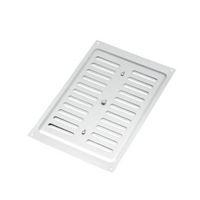 Manrose Silver Adjustable Vent (H)152mm (W)229mm