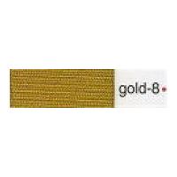 madeira no 40 metallic machine embroidery thread 200m gold 8