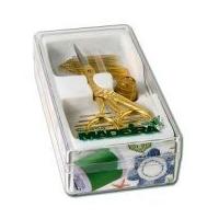 Madeira Gold Quality Box for Accessories for Needleworkers Gold