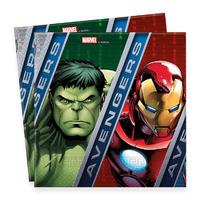 marvel avengers heroes paper party napkins