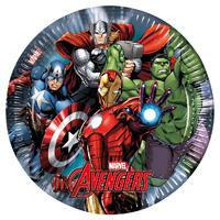 marvel avengers heroes paper party plates