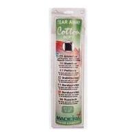 madeira cotton soft tear away machine embroidery stabilizer black