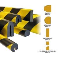 Magnetic Rounded Impact Protection Surface Profiles - 1m Lengths