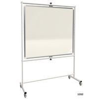 Magnetic Mobile Pivot Whiteboard 900 x 1200mm