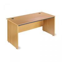 Maestro 1228w P End Str Desk Oak