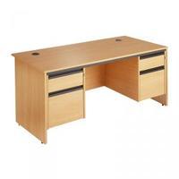 Maestro 1532 P End 2x 2 Draw Pedestal Oak
