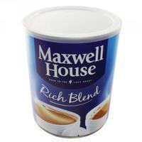 maxwell house coffee granules 750g tin rich blend 64985