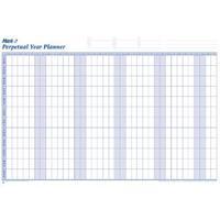 Map Marketing Mark-it Perpetual Year Planner Laminated PYP