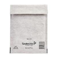 Mail Lite Bubble Lined Size C0 150x210mm White Postal Bag Pack of 100