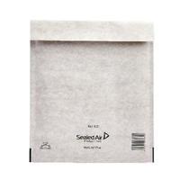 Mail Lite Bubble Lined Size E2 220x260mm White Postal Bag Pack of 100