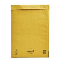 Mail Lite Bubble Lined Size J6 300x440mm Gold Postal Bag Pack of 50