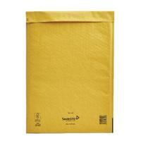 mail lite bubble lined size j6 300x440mm gold postal bag pack of 50