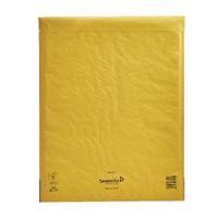 Mail Lite Bubble Lined Size K7 350x470mm Gold Postal Bag Pack of 50