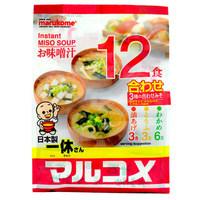 Marukome Instant Blended Miso Soup, Assorted
