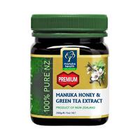 Manuka Health MGO 250+ Manuka Honey plus Green Tea Extract, 250g