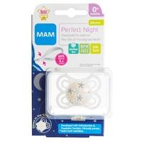 mam perfect night 0m soother glow in the dark