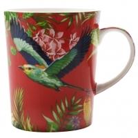 Maxwell & Williams Birds Of Paradise Mug, Red, 330ml