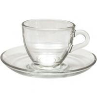 Maxwell & Williams Blend Glassware Demi Cup & Saucer